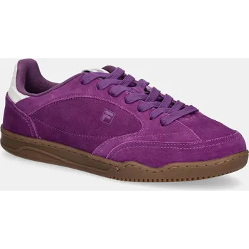 Pánská obuv Semišové sneakers boty Fila Slantshot FFM0415 fialová 44X, EUR 43