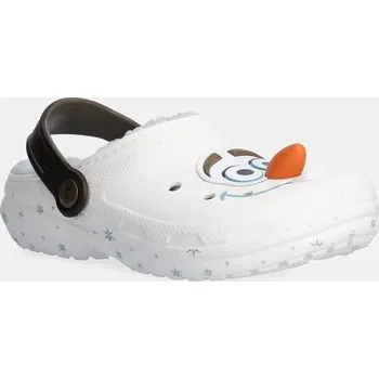 Dámská obuv Dětské pantofle Crocs CLASSIC FROZEN OLAF CLOG 210234.CLASSIC.FROZEN bílá 00X, EUR 28/29
