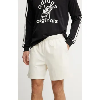 Pánské kraťasy Bavlněné šortky adidas Originals Essential JD2461 béžová 01X, vel. L