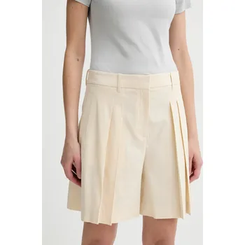 Lněné kraťasy Theory P0303208 béžová 01X, vel. 32