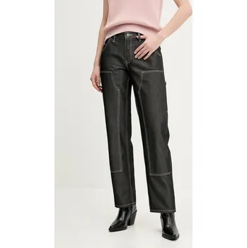 Dámské kalhoty Kalhoty Guess Originals W5RG10.D5L30 šedá 90Y, vel. 26/32