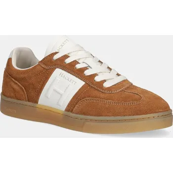 Pánské tenisky Tenisky Hackett London HARPER HERITAGE HMS21463 hnědá 82X, EUR 42