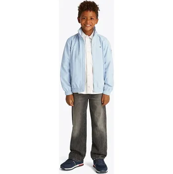 Chlapecká bunda Dětská bunda Tommy Hilfiger KB0KB09593.PPYA modrá 05X, vel. 164