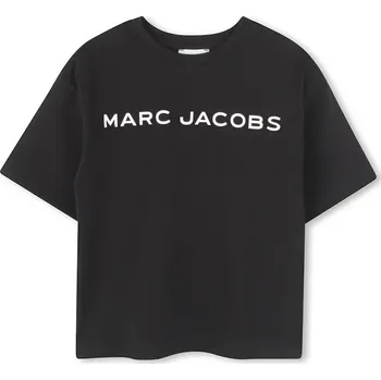 Chlapecké tričko Dětské bavlněné tričko Marc Jacobs černá barva, s potiskem, W60457 W60457.86.108 99X, vel. 94