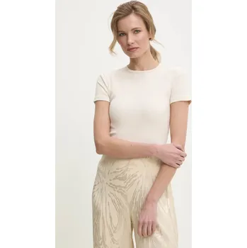 Pánské tričko Tričko Answear.LAB IVVI4.TWK béžová 01X, vel. M