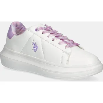 Dětská móda Dětské sneakers boty U.S. Polo Assn. HELIS013 HELIS013K.5Y3.35.39 bílá 00X, EUR 39