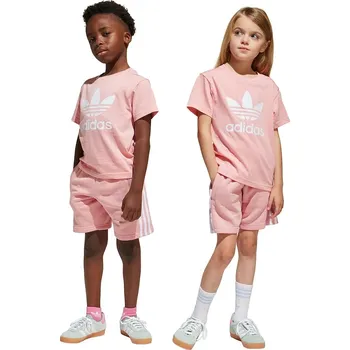 Dětská souprava adidas Originals JC9158 růžová 30X, vel. 122