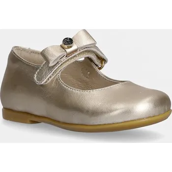 Dámská obuv Dětské kožené baleríny Calvin Klein Jeans zlatá barva, V1A3-83040 V1A3.83040.19.23 10Y, EUR 20