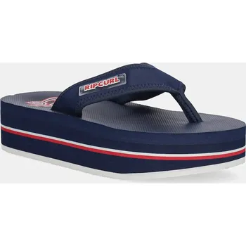 Dámské žabky Žabky Rip Curl dámské, tmavomodrá barva, na platformě, 17EWOT 59X, EUR 39