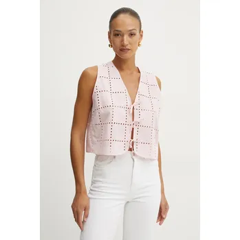 Dámská vesta Vesta Ivy Oak IO112357 růžová 03X, vel. 40