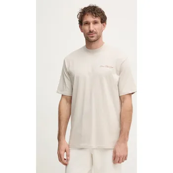 Bavlněné tričko Guess MOJO Z5RI02.I3Z14 béžová 80X, vel. XL