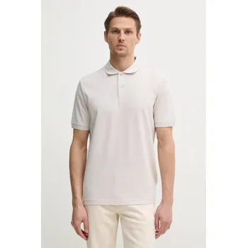 Pánské oblečení Bavlněné polo tričko Calvin Klein K10K114475 béžová 80X, vel. L