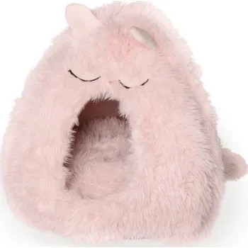 Pelíšek pro kočku Kočičí domeček Nappy růžový