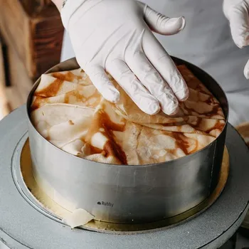 Potah na židli Forma na dort 15 cm – cukrářský okraj pro tvarování dortů