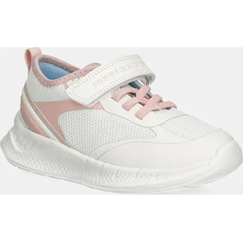 Chlapecké tenisky Dětské sneakers boty Tommy Hilfiger bílá barva, T1A9-33755 T1A9.33755.27.29 00X, EUR 27