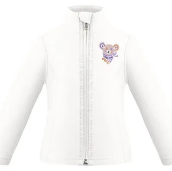 Dívčí mikina Dívčí mikina Poivre Blanc W25-RUBY-BBGL MICRO FLEECE - bílá 122