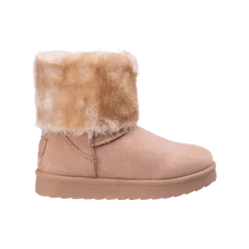 Dívčí zimní obuv Dětské Zimní boty MARTES ALREN JRG M000280747 – Hnědá 34