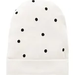 Pinokio Tres Bien Čepice - Ecru Dots, vel. 62