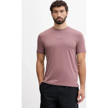 Pánské tričko Sportovní triko Under Armour Project Rock 6007149 hnědá 84A, vel. M