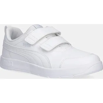 Dívčí tenisky Dětské sneakers boty Puma Courtflex V3 fialová barva, 397642 00X, EUR 32.5