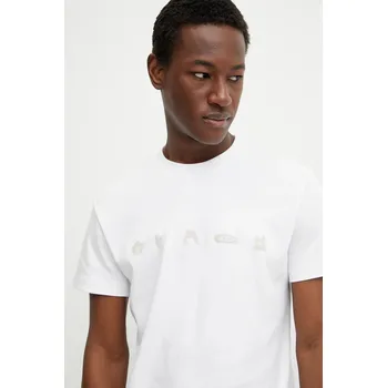 Pánské tričko Bavlněné tričko G-Star D25974.C812 bílá 00X, vel. S