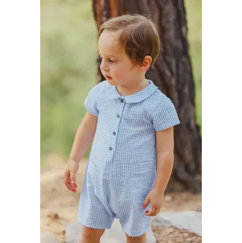 Dětské bavlněné dupačky Tartine et Chocolat CA33061.60.74 modrá 50X, vel. 60