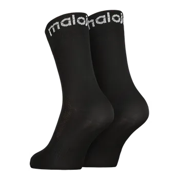 Cyklistické návleky Maloja ponožky RoveretoM. NOS 2025/2026 Černá 43-46 Unisex, Pánské
