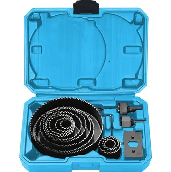 Vrták XTLINE Sada vykružovacích korunek 16 dílů | 19-127 mm, plastový box