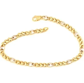 Náramek Náramek ze žlutého zlata ZLNA1592F 21 cm + Dárek zdarma