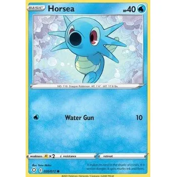 Volný čas Pokémon SHF 020/072 Horsea - Shining Fates Stav: Near Mint, Verze: NORMAL