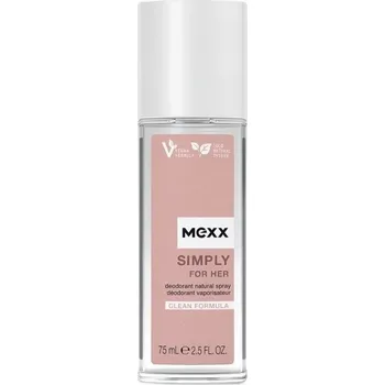 Mexx Simply Woman deospray ve skle 75 ml