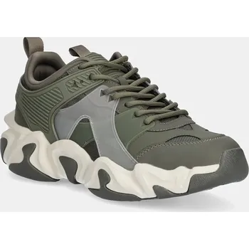 Pánská obuv Tenisky Guess CESI FMPCES.FAL12.GREEN zelená 91X, EUR 42