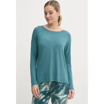 Pánské tričko Tričko s dlouhým rukávem Chantelle zelená barva, FN7690 67X, vel. 42