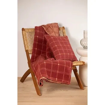 deka DF David Fussenegger Deka DF SAVONA KOSTKY ČERVENÉ 150 x 200 cm