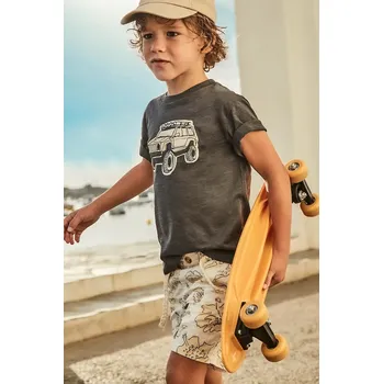 Chlapecké kraťasy Dětské kraťasy Mayoral 3221.5E.Mini.PPYA béžová 12X, vel. 122