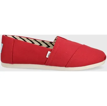 Dámská obuv Espadrilky Toms Alpargata 10017665 červená 33X, EUR 42