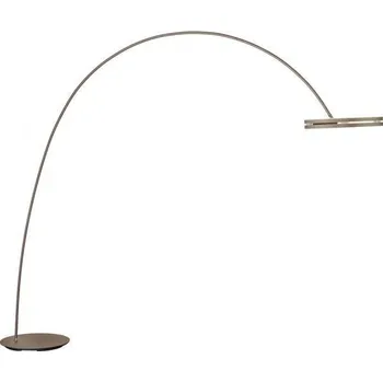 Stojací lampa PAULNEUHAUS LED lampa do oblouku PURE Loop-Bow, bronzová, stojací svítidlo, stmívatelné, 2200-5000K - PAUL NEUHAUS PN 561-97
