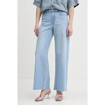 Dámské džíny Džíny Abercrombie & Fitch dámské, modrá barva, KI155-5158 KI155.5158.278 55X, vel. 29