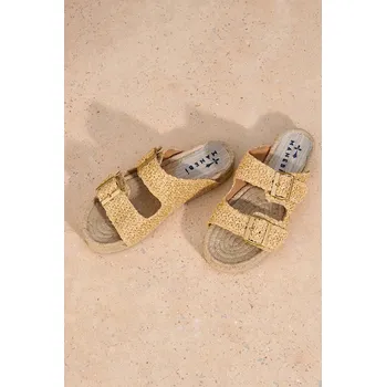 Dámské pantofle Pantofle Manebi Nordic Sandals V.2.8.R0 béžová 02X, EUR 37