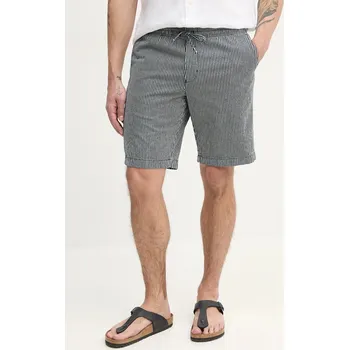 Bavlněné šortky Tommy Hilfiger pánské, tmavomodrá barva, MW0MW38851 59X, vel. 30