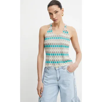 Top Fracomina FS25ST4005K414F8 béžová 80X, vel. XL