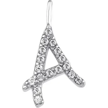 Přívěsek Stříbrný přívěsek písmeno A s Brilliance Zirconia JJJPJRP8A