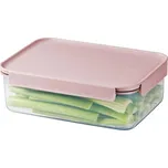 Dóza na potraviny CLASSIC PLUS 2,8 l růžová/čirá