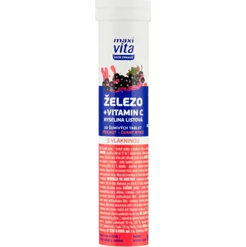 Maxi Vita Železo + vitamin C 20 tbl.