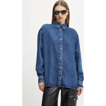 Pánská košile Košile Won Hundred 3617.15162 námořnická modř 59X, vel. 34