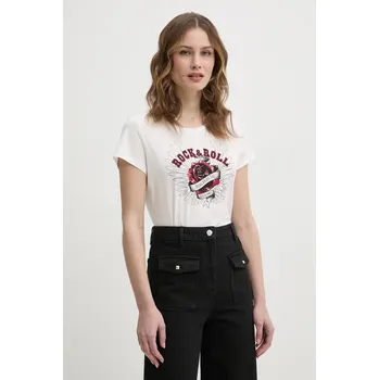 Pánské tričko Tričko Morgan DREBEL béžová 01X, vel. L