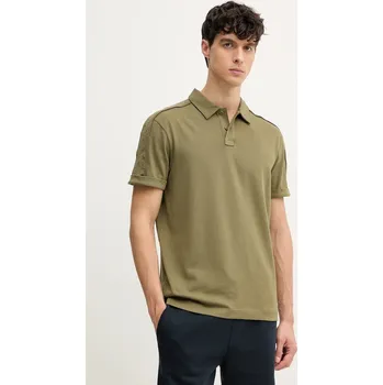 Pánské tričko Bavlněné polo tričko Joop! zelená barva, 30045558 91X, vel. XXL