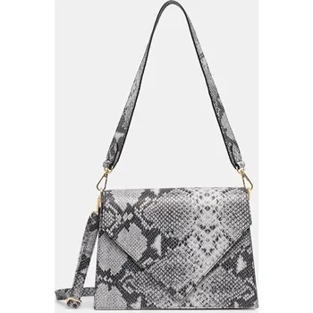 Kabelka Kožená kabelka Answear.LAB šedá barva TOVE1 90X, vel. ONE SIZE