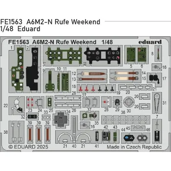 Plastikový model Eduard 1/48 A6M2-N Rufe Weekend (EDUARD)