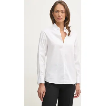 Dámská halenka Bavlněná halenka Calvin Klein K20K208378 bílá 00X, vel. 36